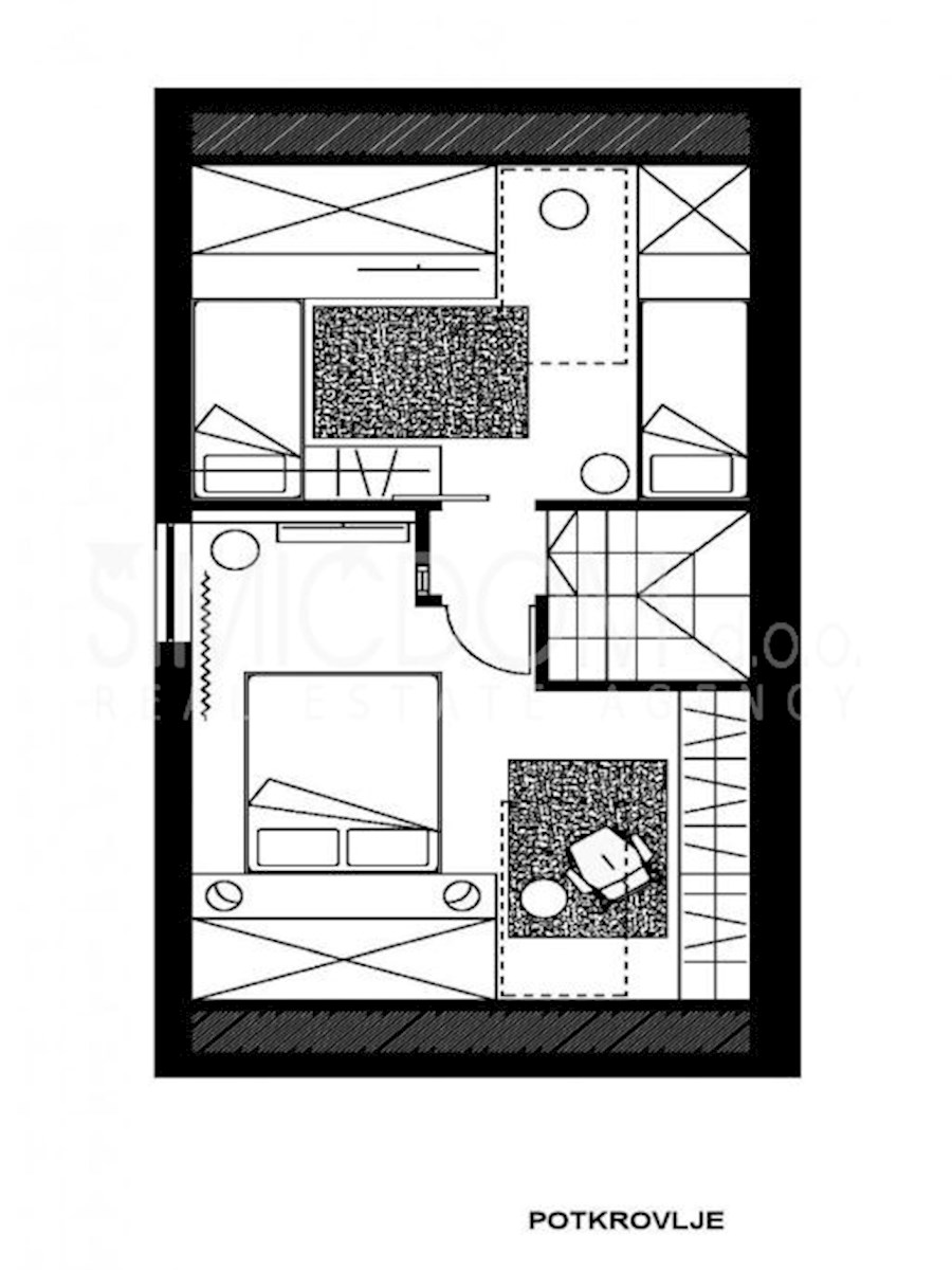 Dvostanovanjsko stanovanje z razgledom, Rogoznica