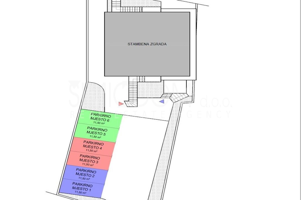 Dvostanovanjsko stanovanje z razgledom, Rogoznica