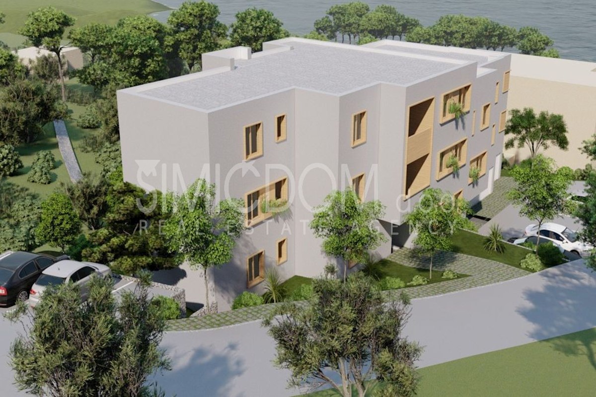 Novogradnja 60m do plaže – možnost kredita, Čiovo