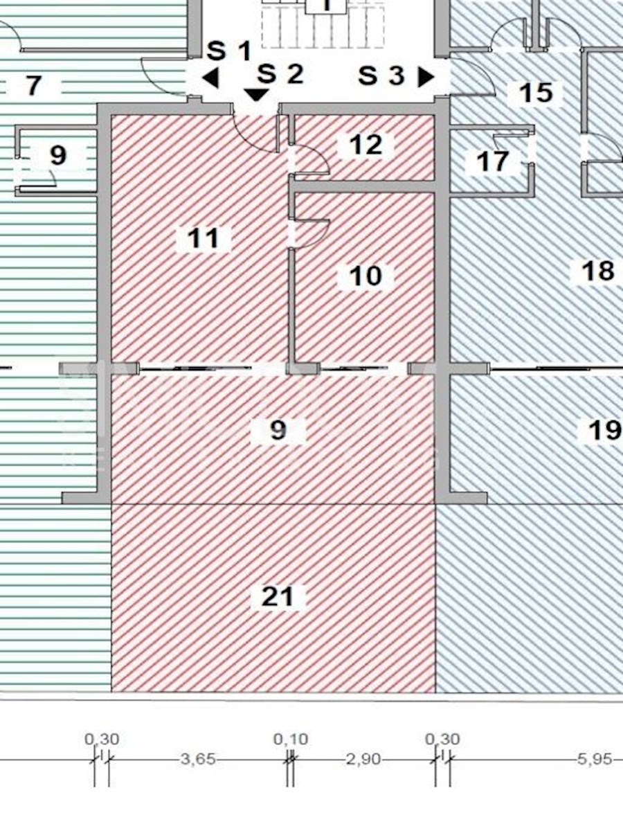 Novo enosobno stanovanje z vrtom v bližini plaže, Srima