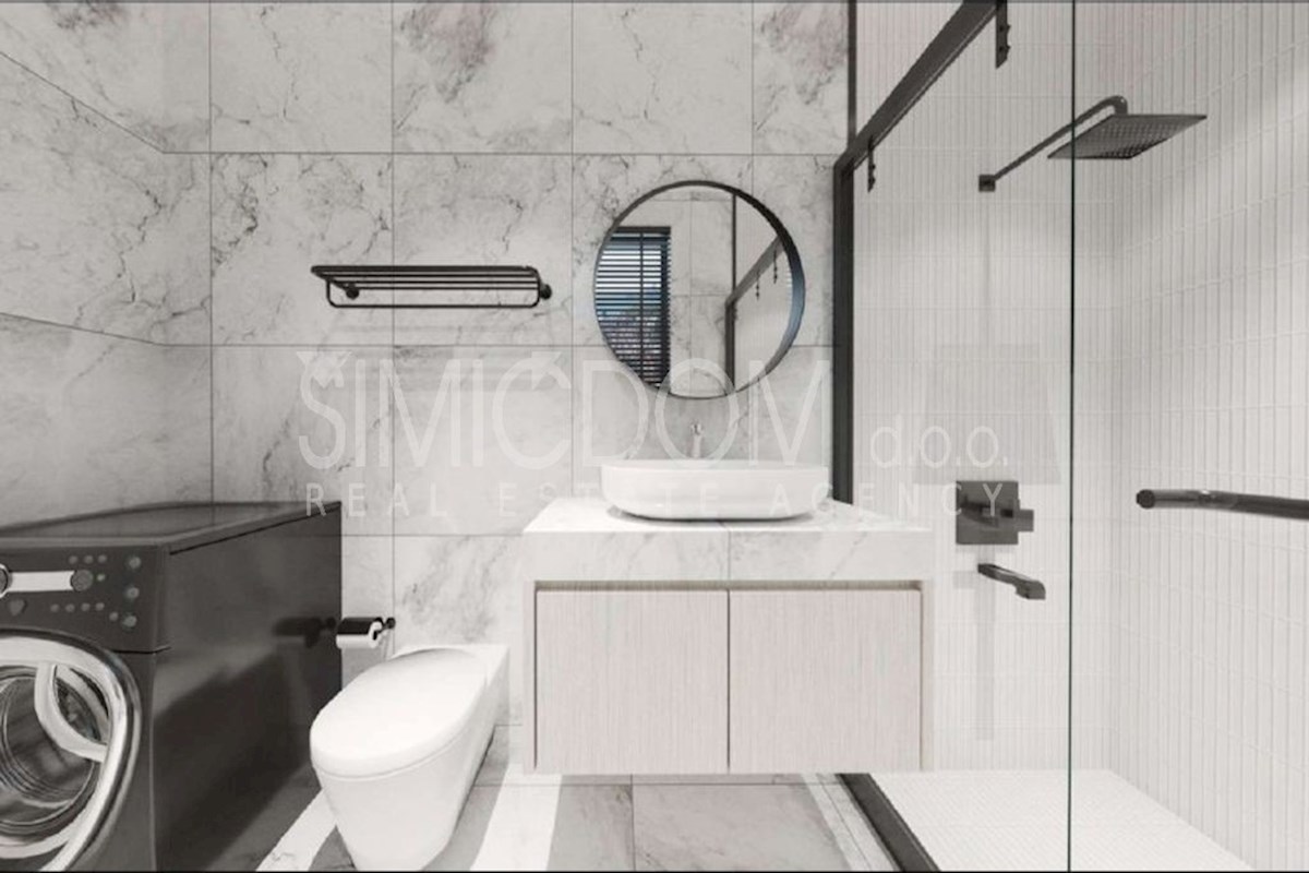 Moderno stanovanje s čudovitim pogledom na morje, Pakoštane