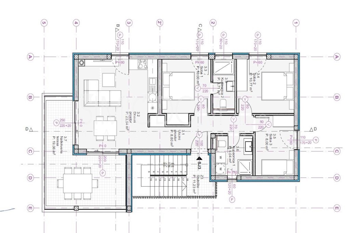 Stanovanje v novogradnji na odlični lokaciji, Vodice