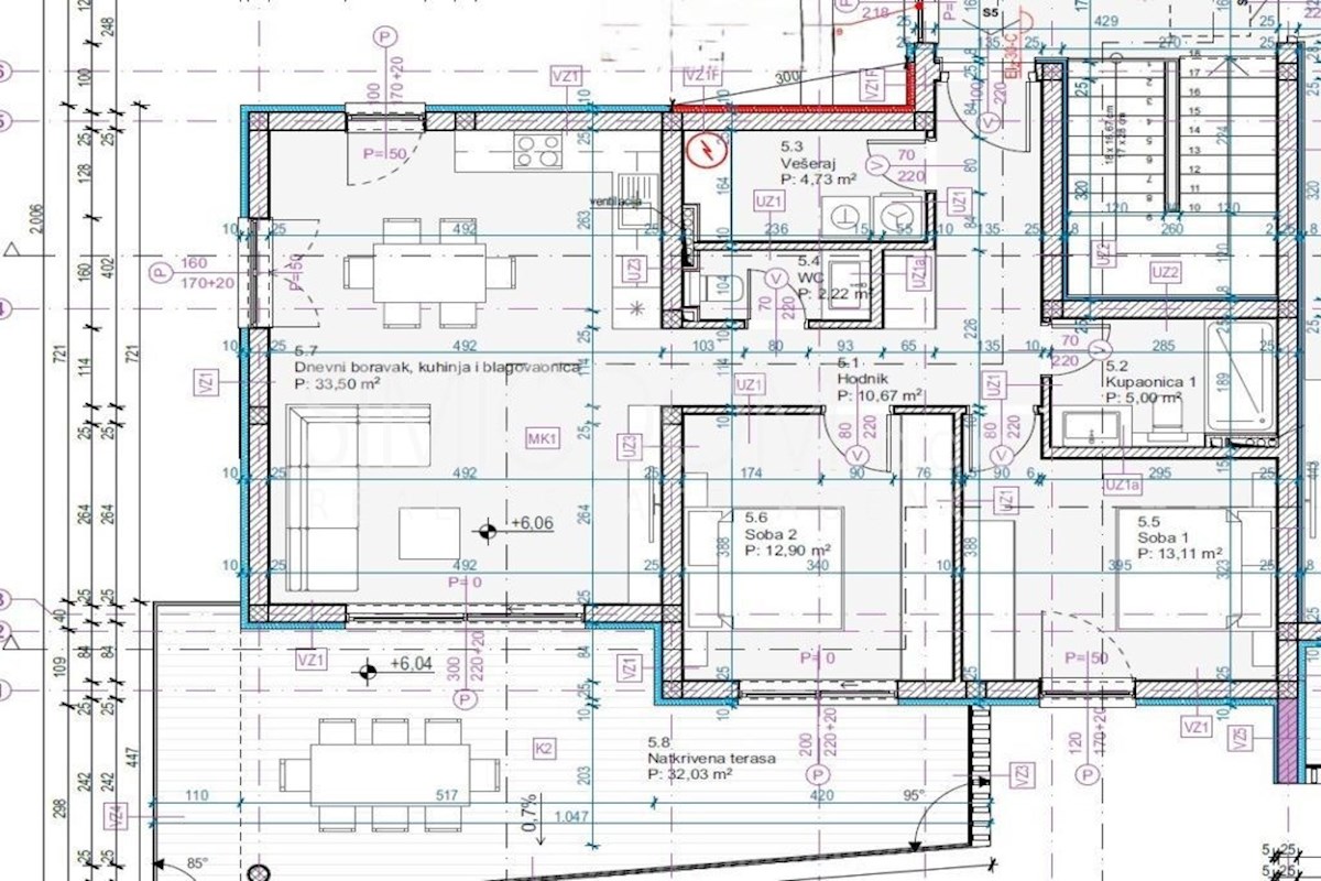Prostoren apartma v bližini plaže in centra, Tribunj