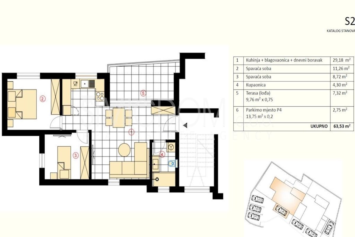 Apartma s pogledom na morje, Murter
