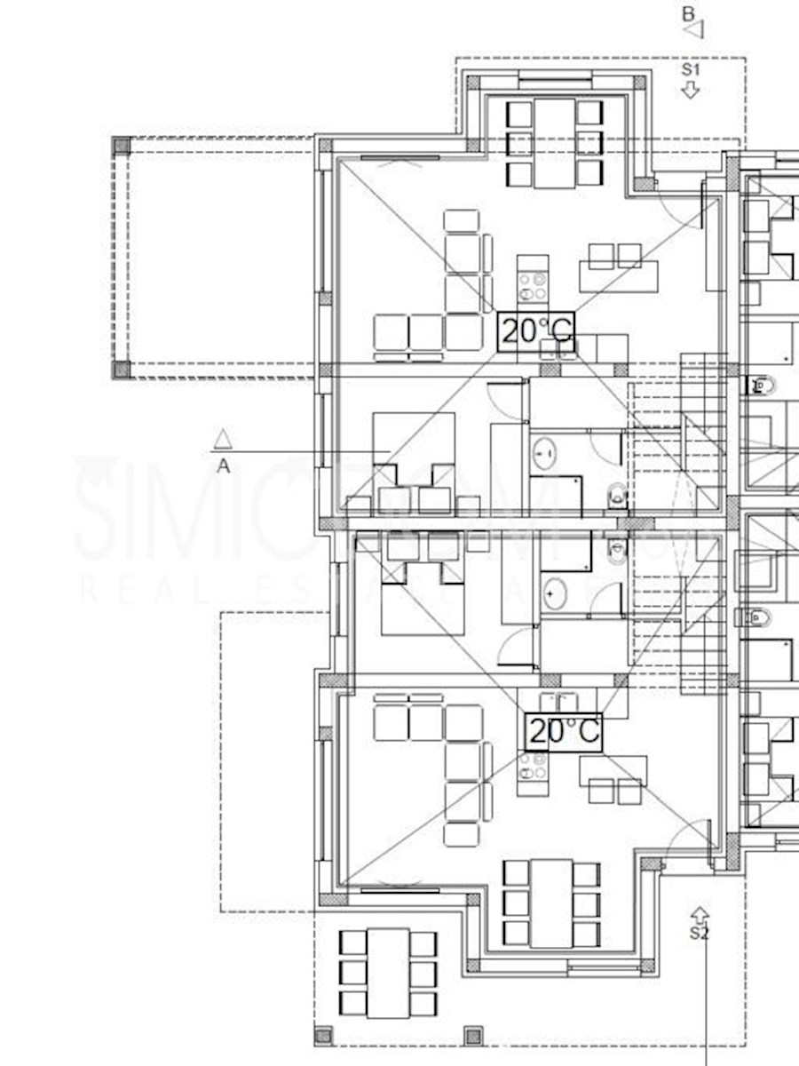Čudovita hiša v bližini plaže, Murter