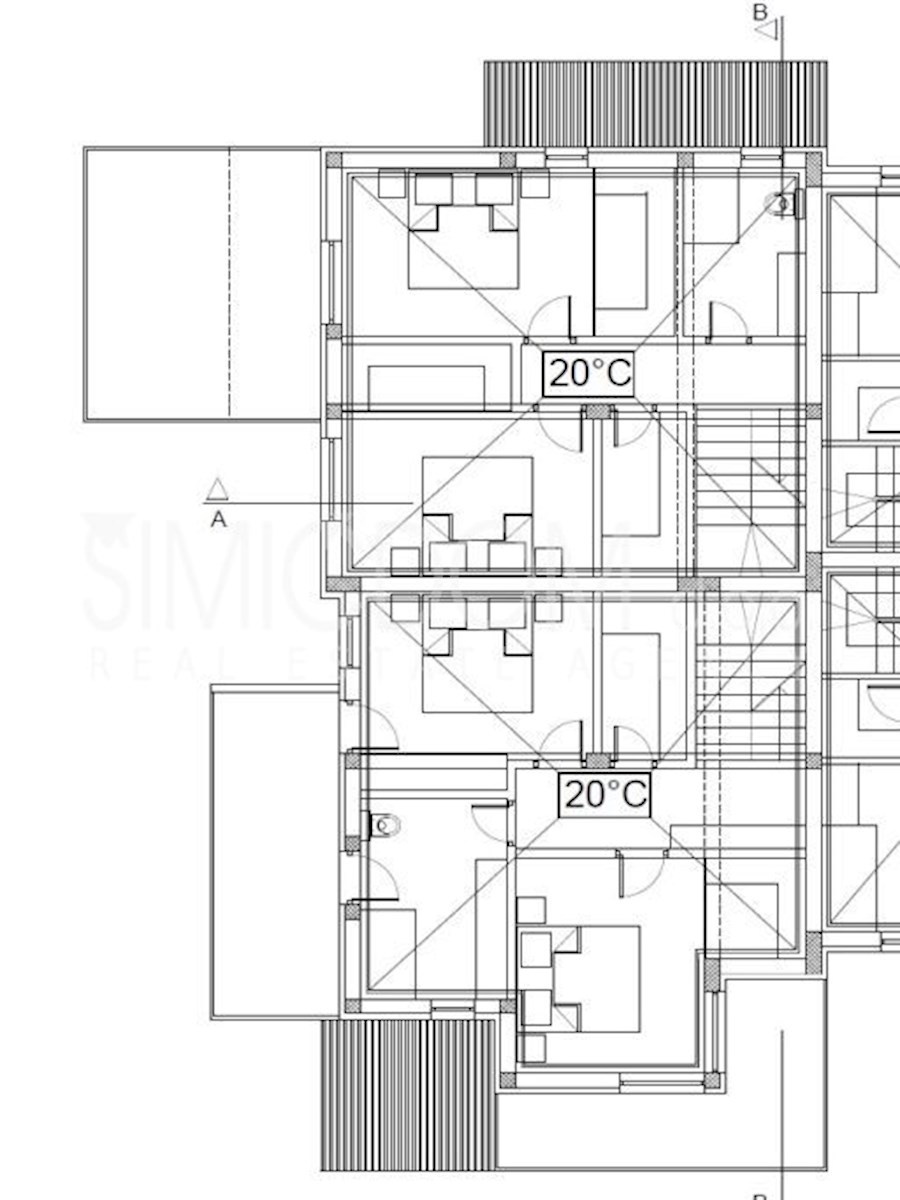 Čudovita hiša v bližini plaže, Murter