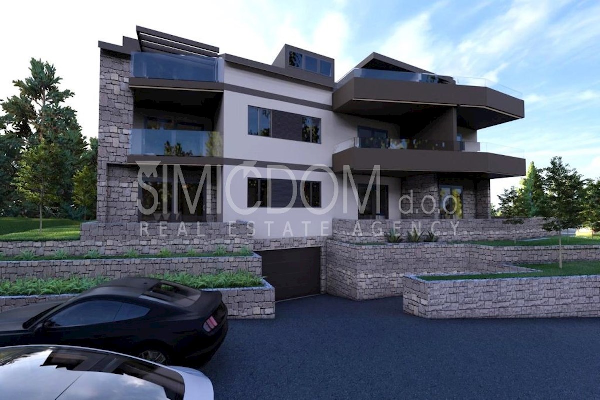 Penthouse s pogledom na morje, Gradac