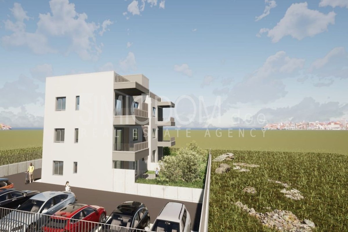 Novo dvosobno stanovanje v bližini Trogirja