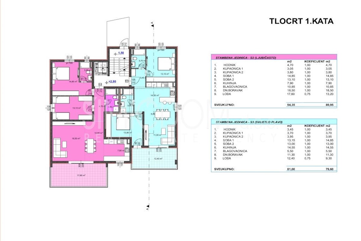 Prostorno stanovanje z razgledom na morje, Makarska