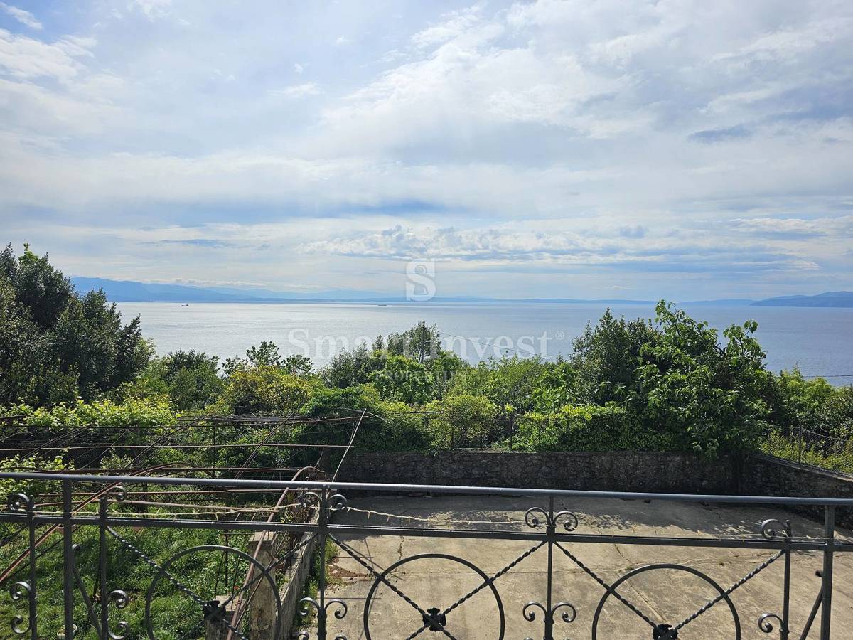 OPATIJA, zgodovinska vila z velikim vrtom in pogledom na morje