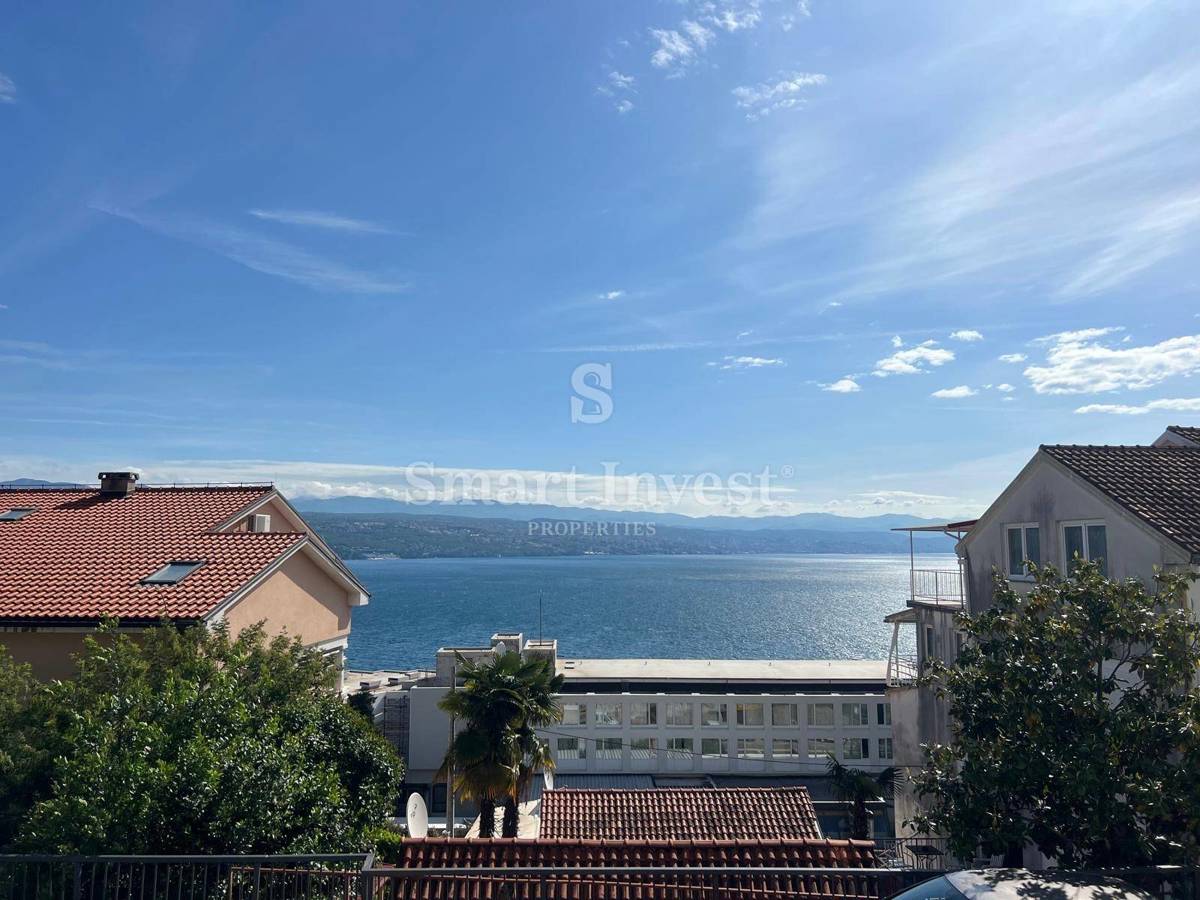 OPATIJA, stanovanje s čudovitim pogledom na morje
