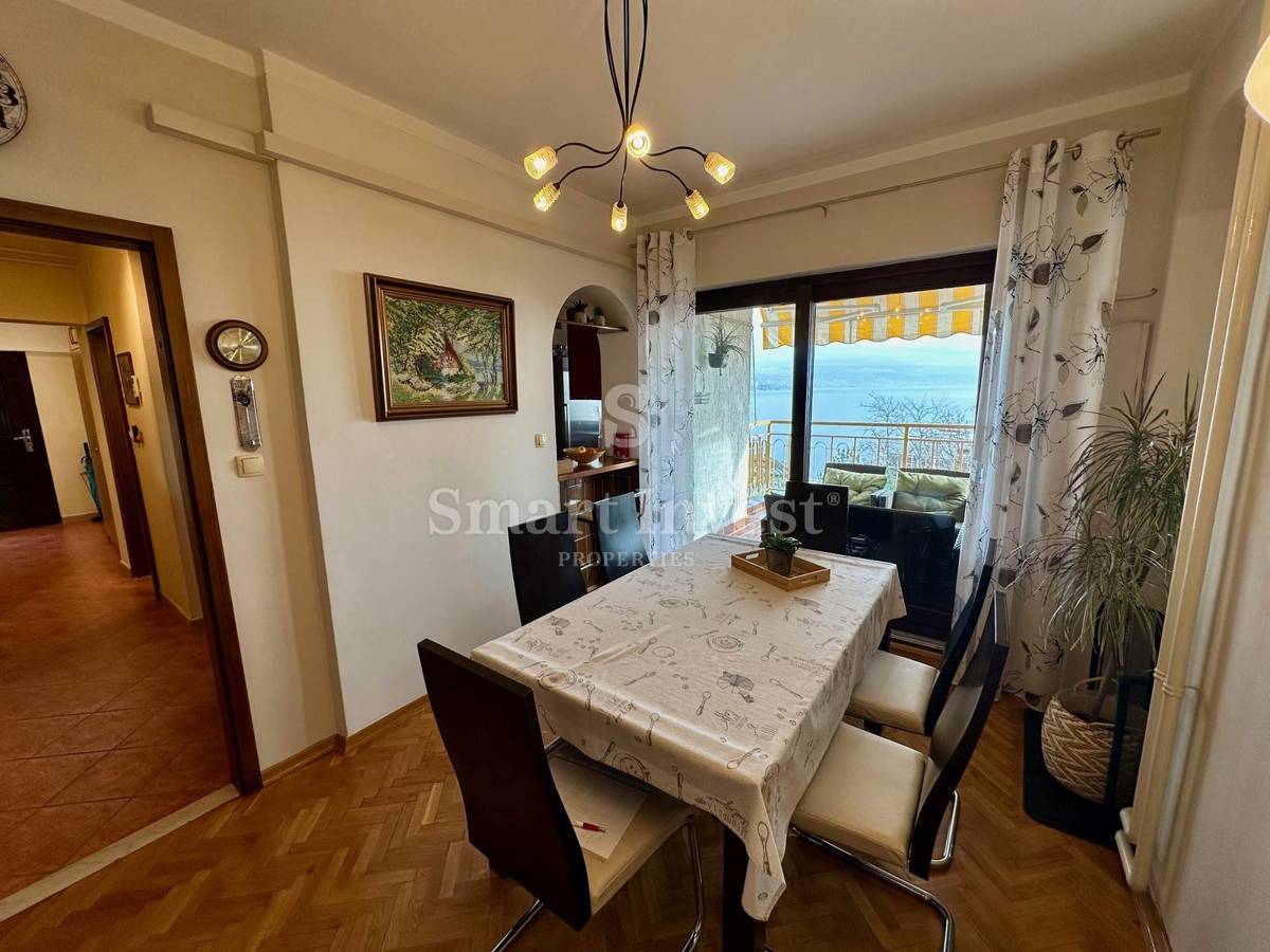 OPATIJA, 3-sobno stanovanje z balkonom in pogledom na morje