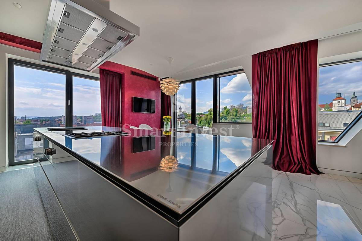 Zagreb, Centar Cvjetni, edinstven penthouse v samem centru Zagreba