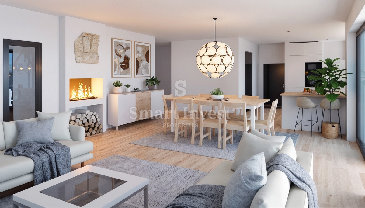 LOVRAN, land plot with building permit for a house, sea view