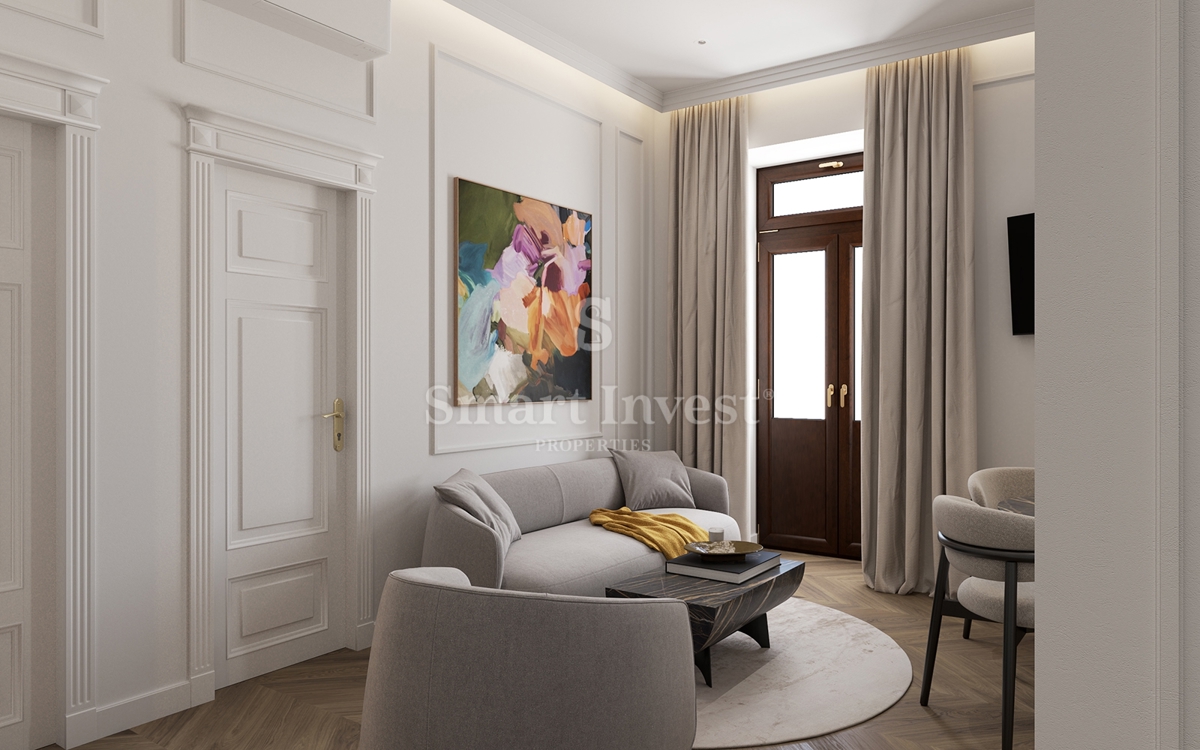 OPATIJA, luksuzno stanovanje z balkonom v stari vili blizu morja