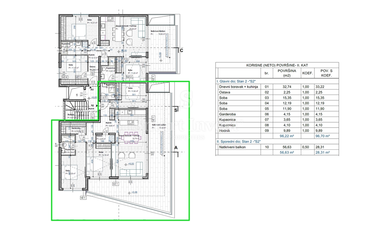 IČIĆI, novo stanovanje s teraso v bližini morja, SAMO V NAŠI AGENCIJI!