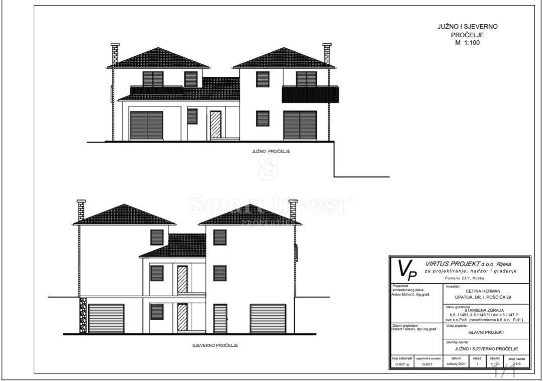Hiša Mučići, Matulji, 230m2