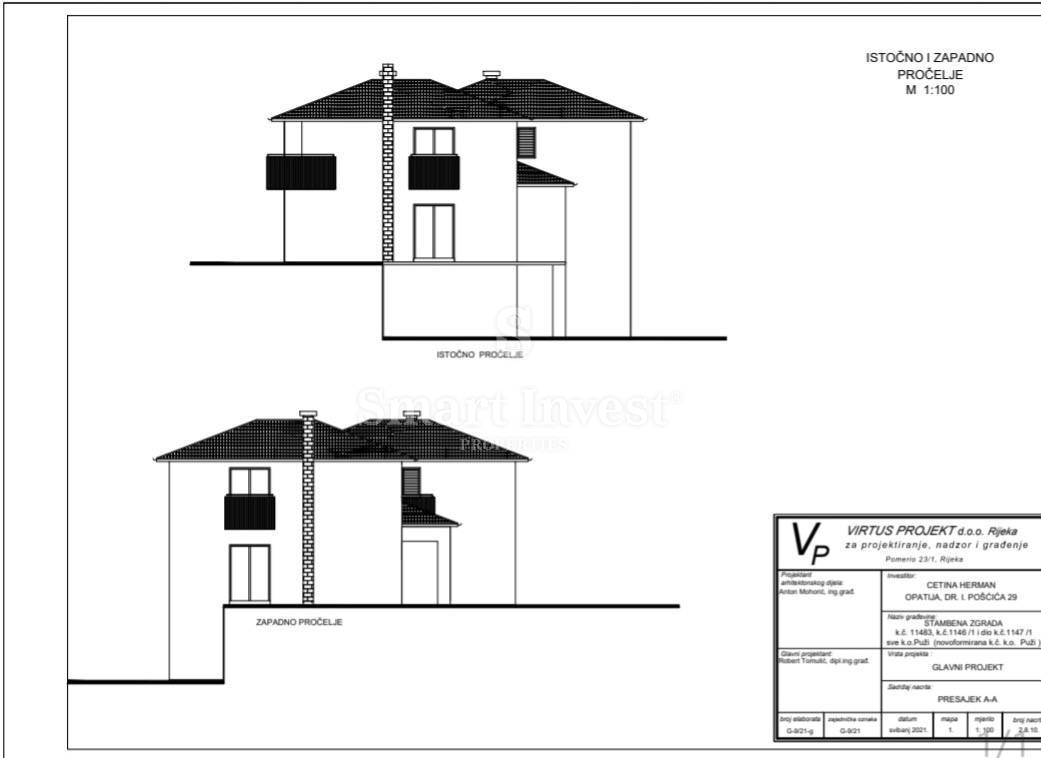 Hiša Mučići, Matulji, 230m2