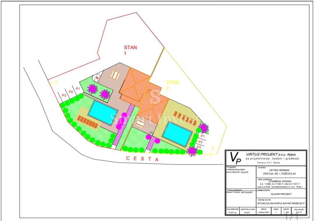 Hiša Mučići, Matulji, 230m2
