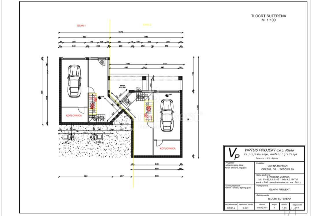 Hiša Mučići, Matulji, 230m2