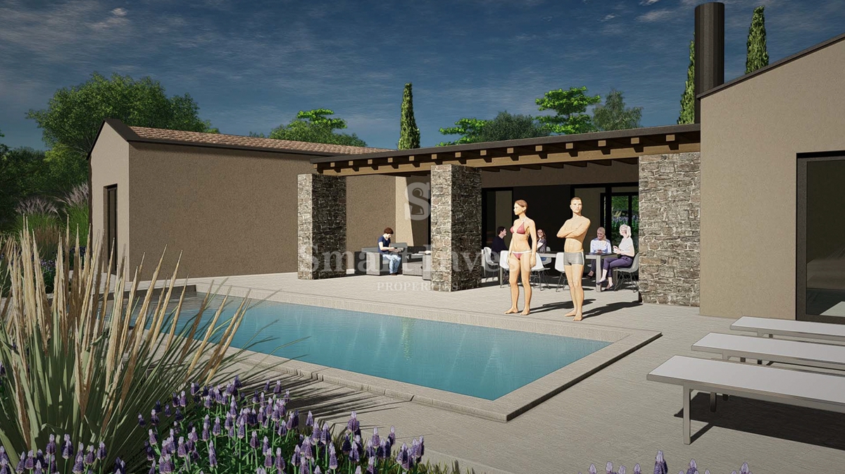 Zemljišče Gračišće, 1.375m2