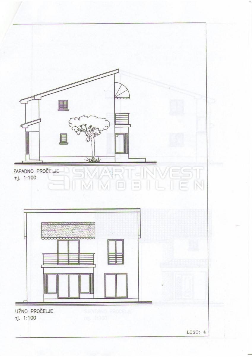 OPATIJA - RUKAVAC, Zemljišče 1117 m2 z gradbenim dovoljenjem za hišo, prodamo