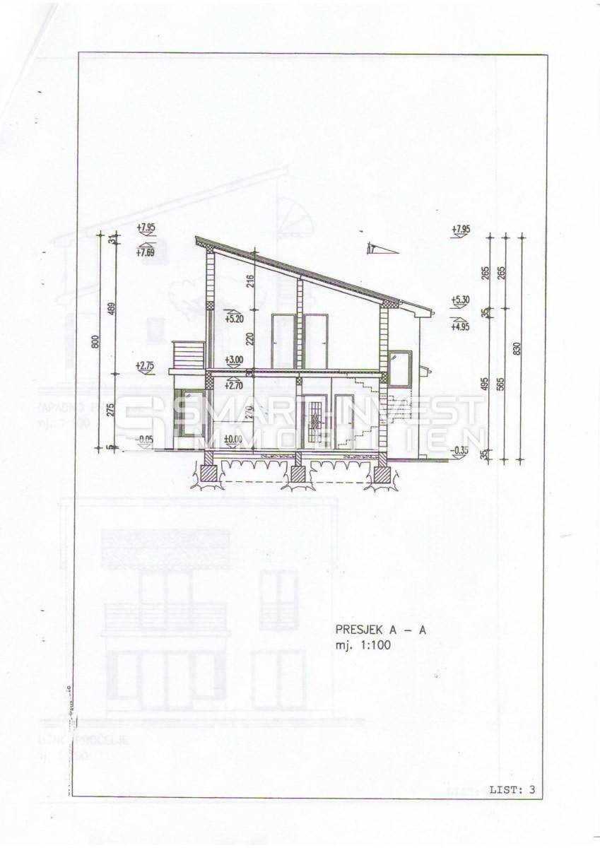 OPATIJA - RUKAVAC, Zemljišče 1117 m2 z gradbenim dovoljenjem za hišo, prodamo