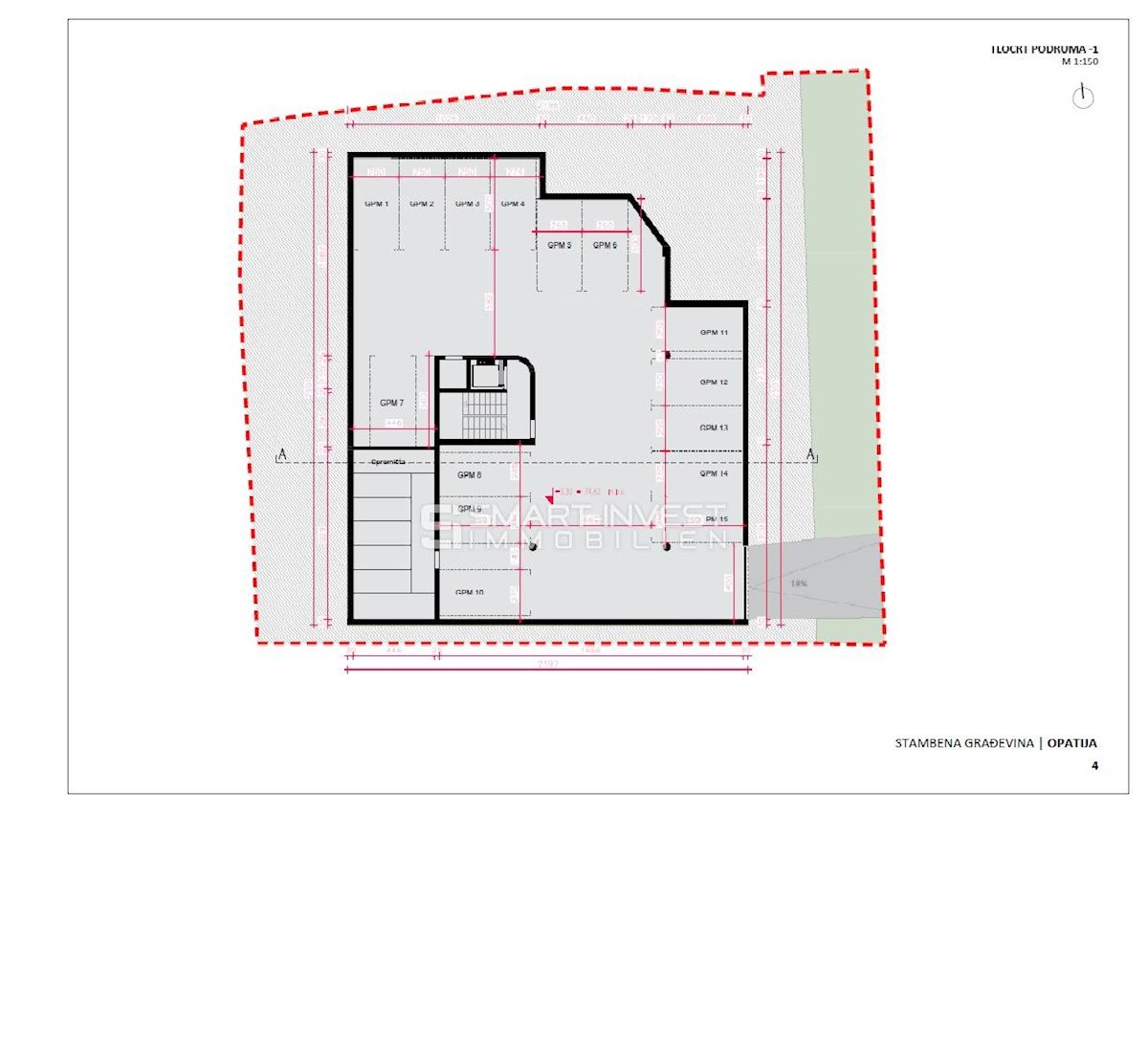 OPATIJA, Luxury 2-bedrooms apartment with sea view and garage (A6)