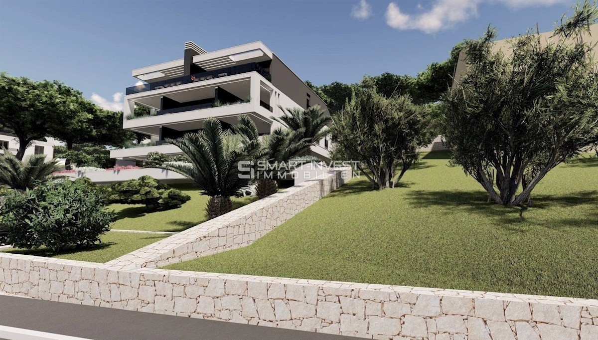 OPATIJA, Luxury 2-bedrooms apartment with sea view and garage (A6)