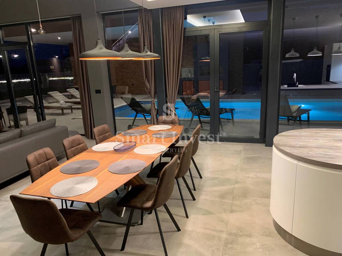 ISTRIA - MEDULIN, MODERN 4-BEDROOMS VILLA WITH SEA VIEW