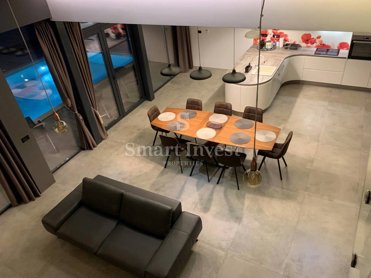 ISTRIA - MEDULIN, MODERN 4-BEDROOMS VILLA WITH SEA VIEW