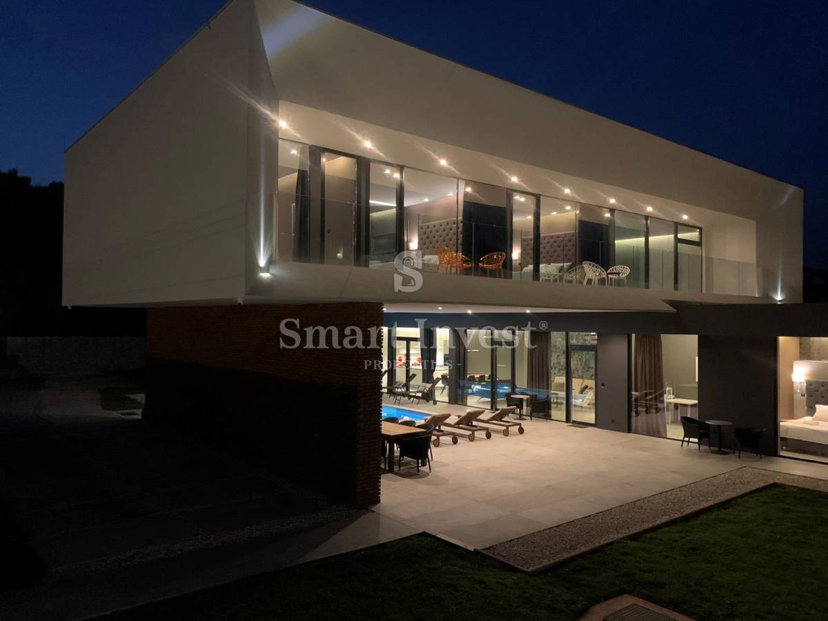 ISTRIA - MEDULIN, MODERN 4-BEDROOMS VILLA WITH SEA VIEW