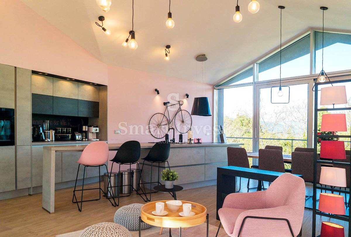 ISTRIA, MODERN VILLA WITH AMAZING VIEW OF MOTOVUN, for sale