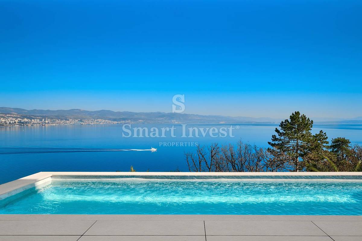 OPATIJA, novo luksuzno stanovanje z bazenom in vrtom