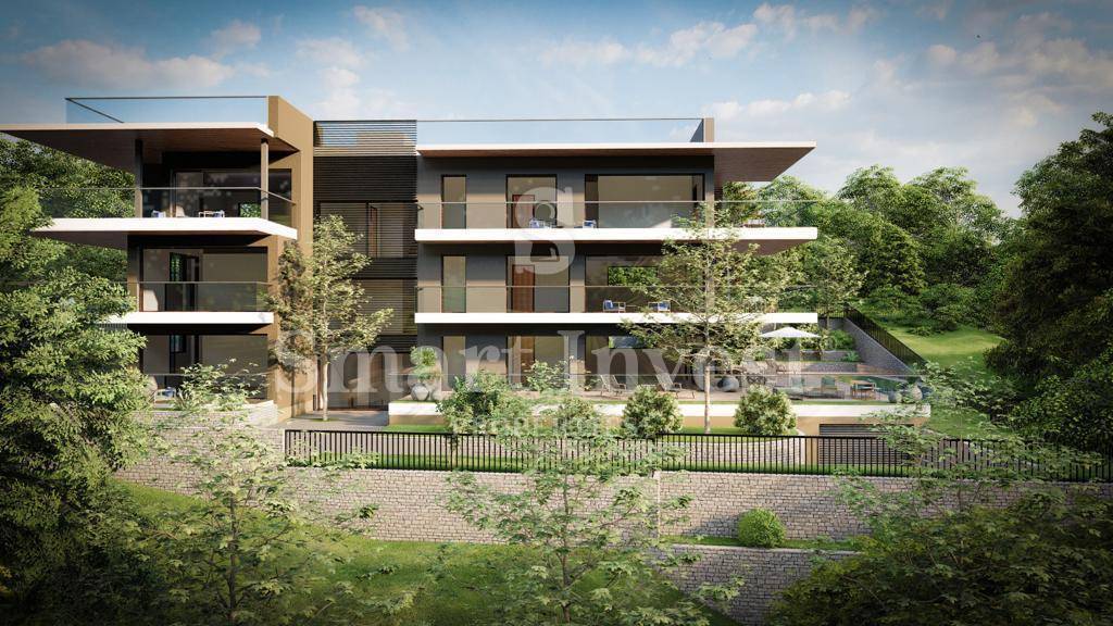 RIJEKA - BIVIO, luksuzno 3-sobno stanovanje z bazenom v novogradnji