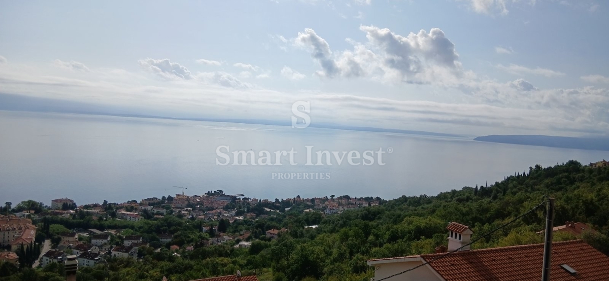 LOVRAN, samostojna hiša s panoramskim pogledom na morje