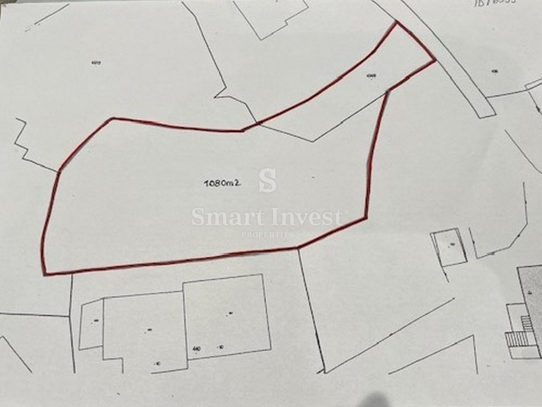 Zemljišče Pobri, Opatija - Okolica, 1.080m2