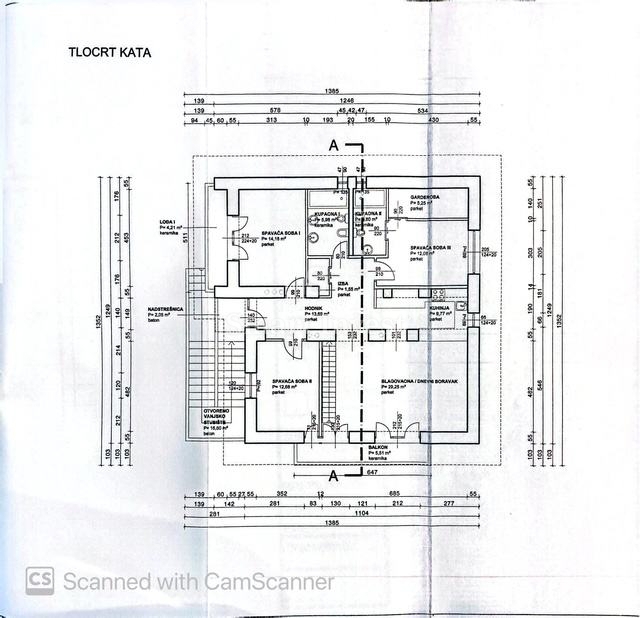 Stanovanje Donja Vežica, Rijeka, 183,44m2