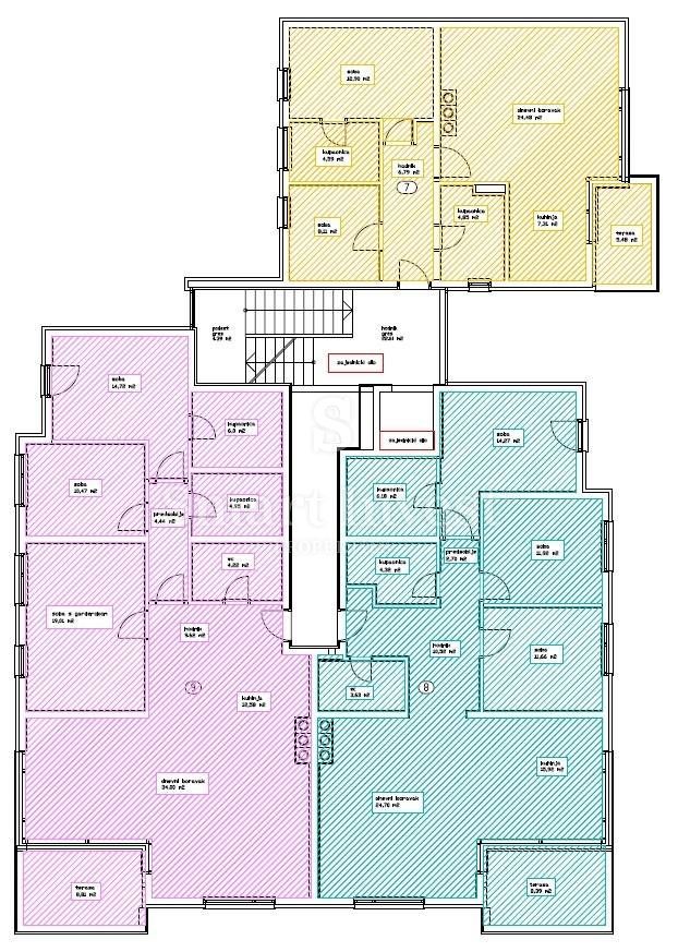 OPATIJA - CENTER, LUXURY 3-BEDROOMS APARTMENT WITH SEA VIEW AND GARAGE