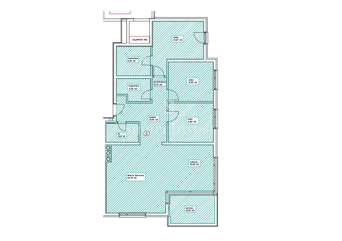 OPATIJA - CENTER, LUXURY 3-BEDROOMS APARTMENT WITH SEA VIEW AND GARAGE