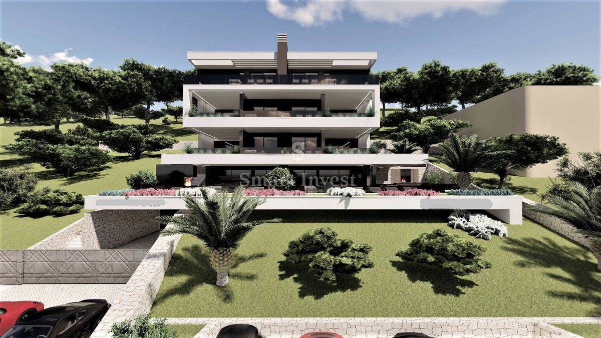 OPATIJA, Luksuzno 2-s stanovanje s pogledom na morje in garažo