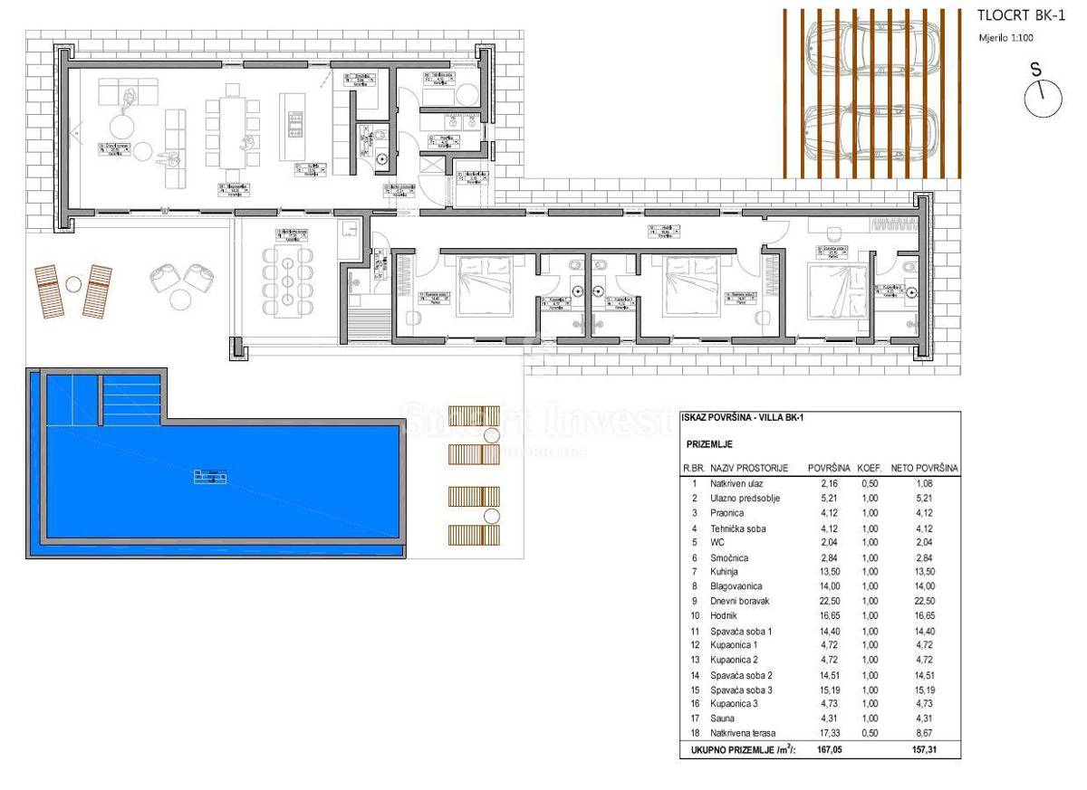 ISTRIA - VIŠNJAN, Modern villas with sea view, for sale