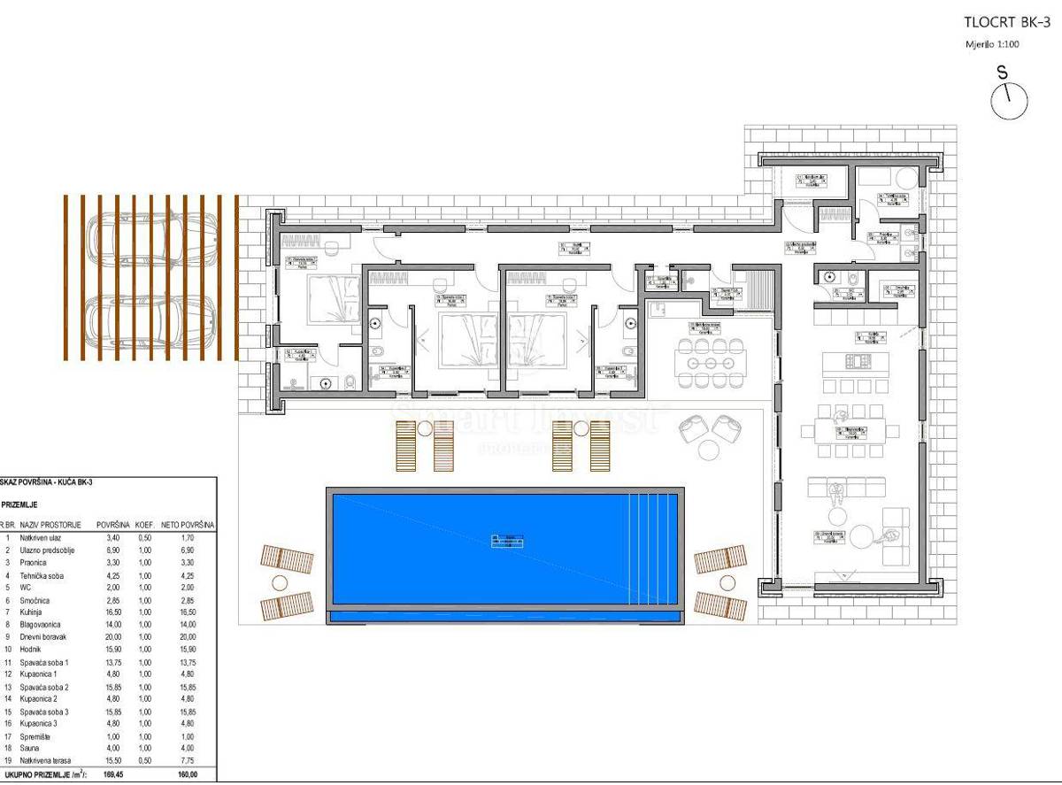 ISTRIA - VIŠNJAN, Modern villas with sea view, for sale