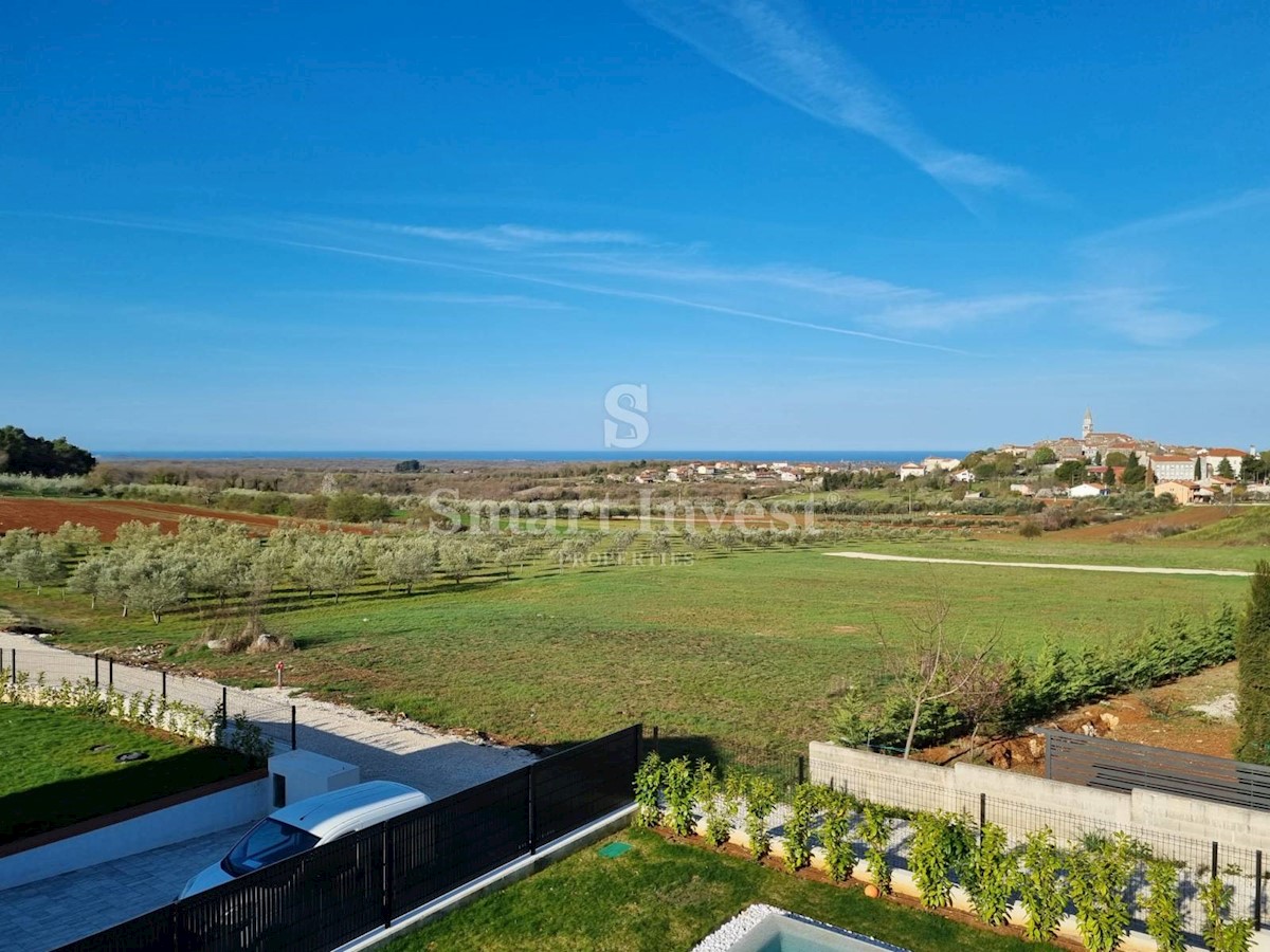 ISTRIA - VIŠNJAN, Modern villas with sea view, for sale