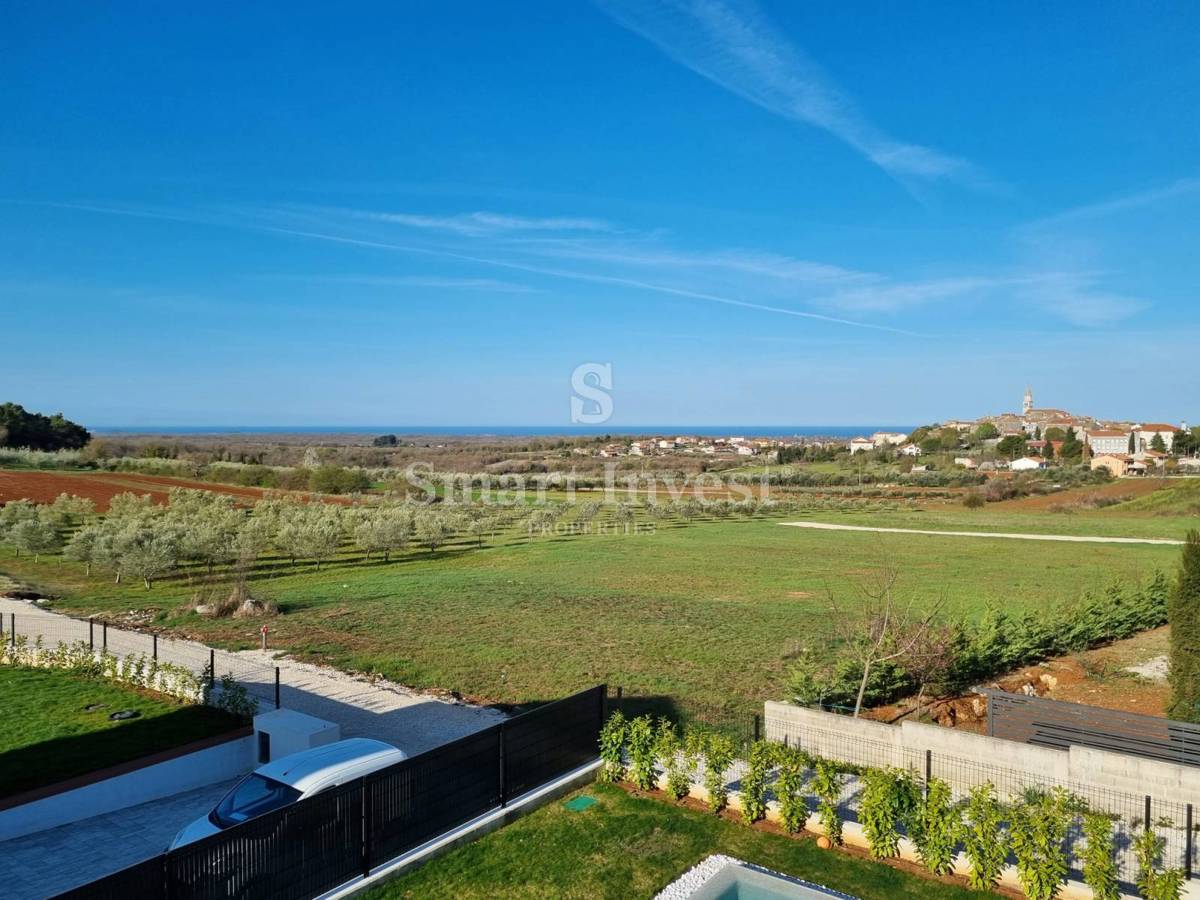 ISTRIA - VIŠNJAN, Modern villas with sea view, for sale