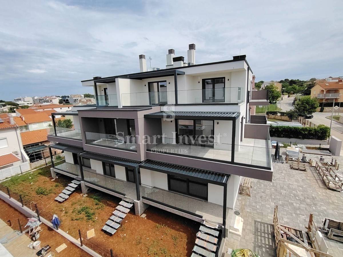 ISTRA - MEDULIN, Novo 3-sobno stanovanje, 70 m do morja