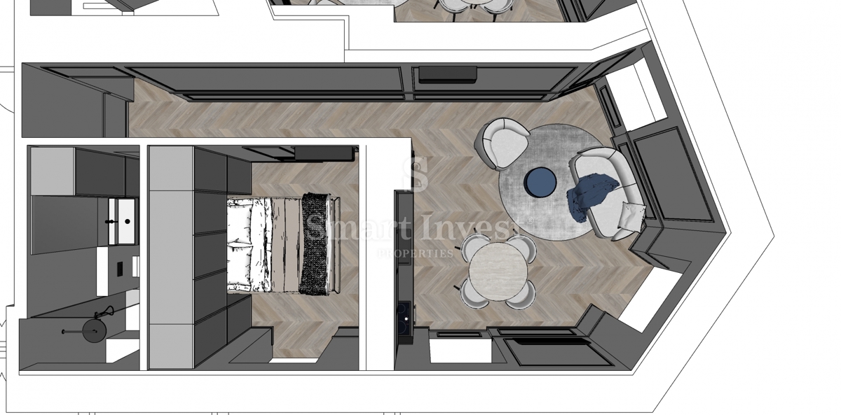 OPATIJA, luksuzno stanovanje z balkonom v stari vili blizu morja