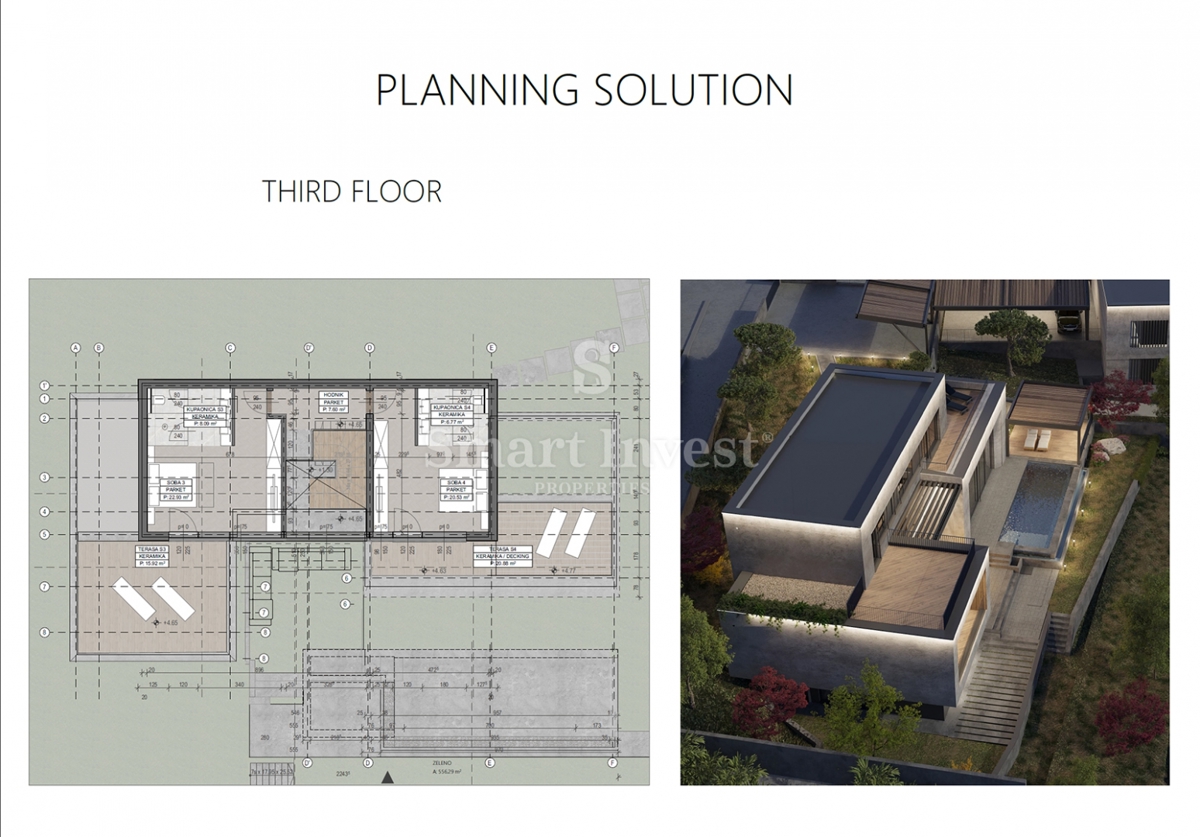 OPATIJA, ekskluzivna vila z ogrevanim bazenom v bližini morja in centra Opatije