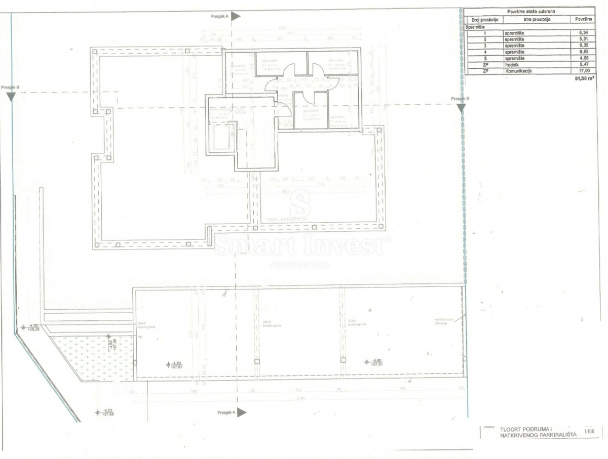 RIJEKA - BIVIO, zemljišče z gradbenim dovoljenjem za 5 stanovanj