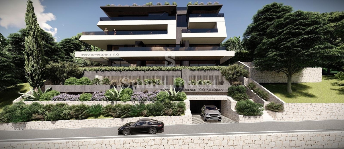 IČIĆI, novo stanovanje z bazenom v bližini morja, SAMO V NAŠI AGENCIJI! 